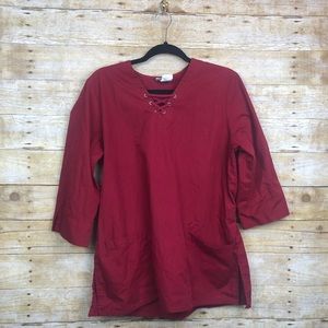 Life style scrub top 🛍